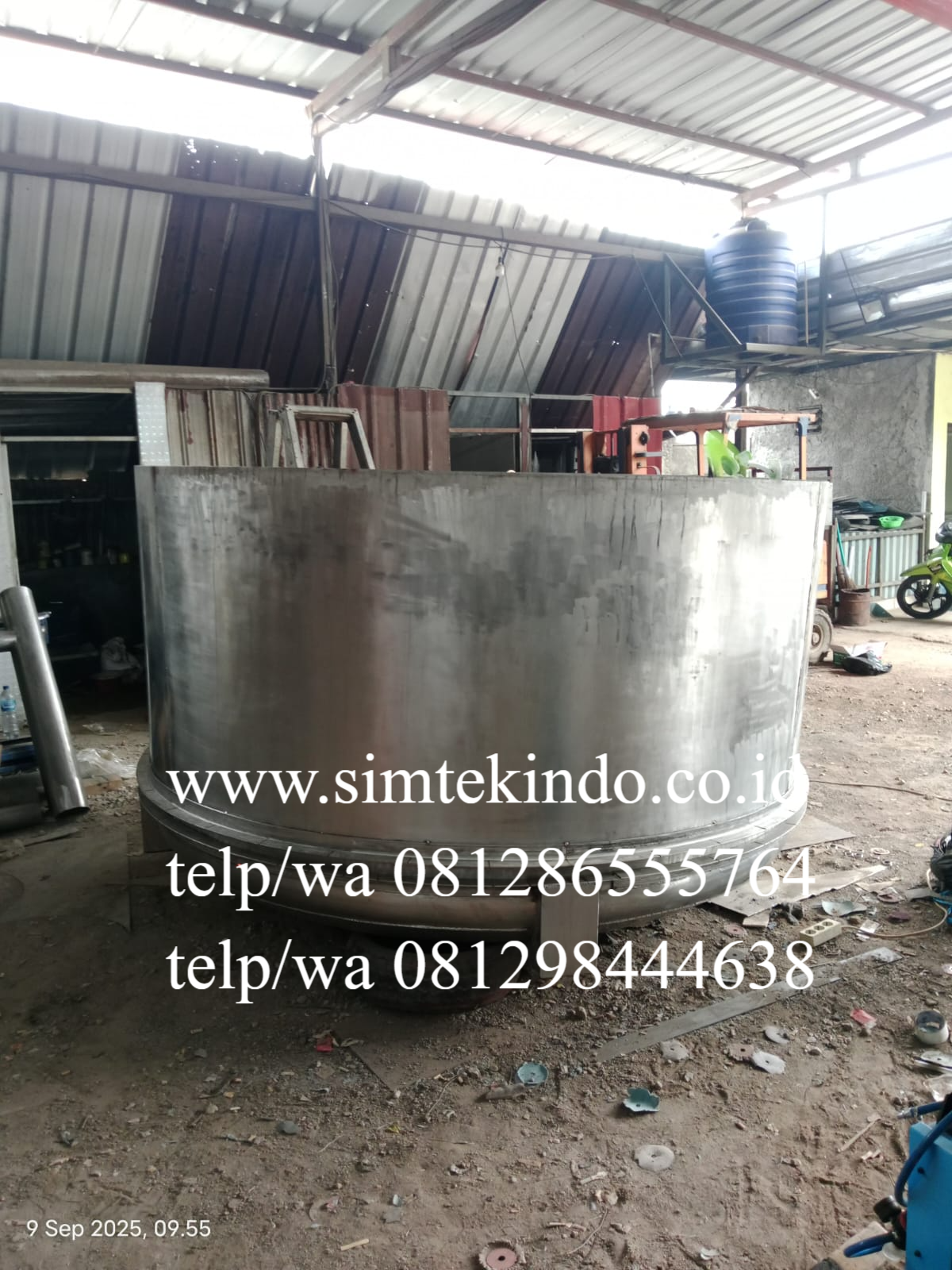 Proses Pembuatan Tangki Stainless 5000 Liter Harga Kompetitif